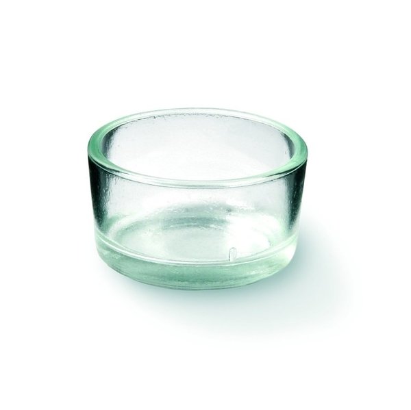 Teelichtglas klar/transparent 4,0 x 1,9 cm