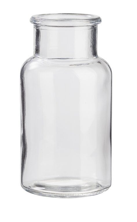 Deko-Flasche 12,5 x 7 cm, klar, 300ml