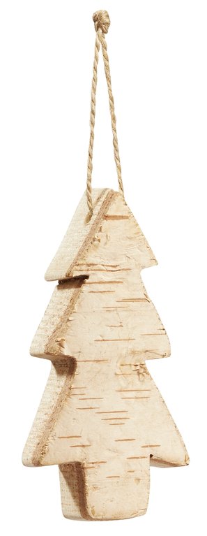 Birkenholz-Baum ca. 8 cm, 2 Stück