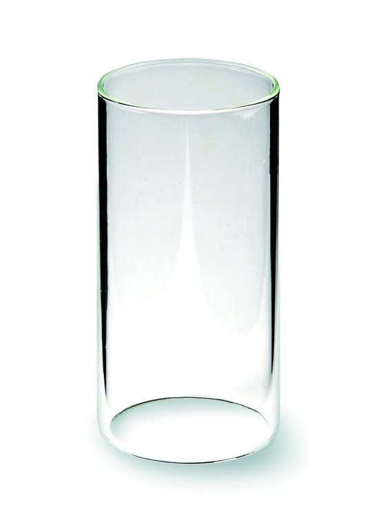 Windlichtglas ohne Boden / klar 4,4 x 9 cm