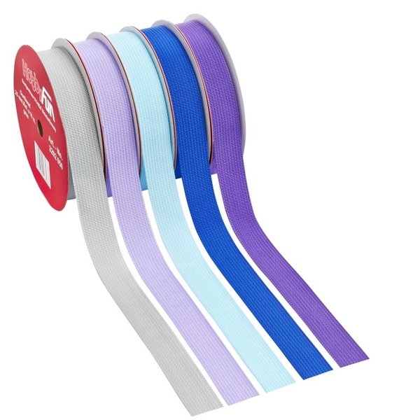 Gurtband 25 mm breit, Meterware, farbig