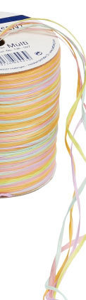 CREApop Bast Multicolor, verschiedene Farbkombinationen, Rolle à 50 m