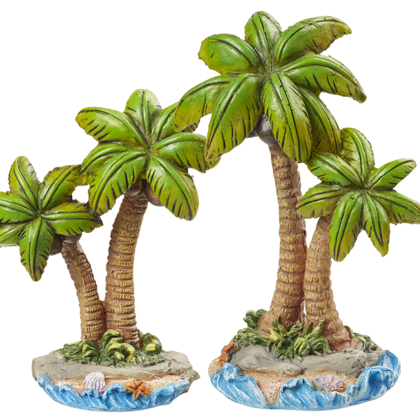 Palmen ca. 7,5 cm oder 10 cm, 1 Stück, Kunststoff