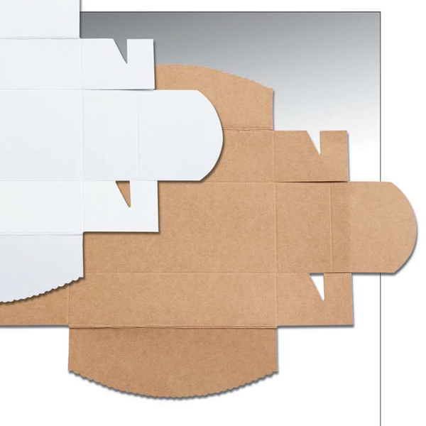 Papier-Box weiss, 150 x 70 x 40 mm, 2 Stück