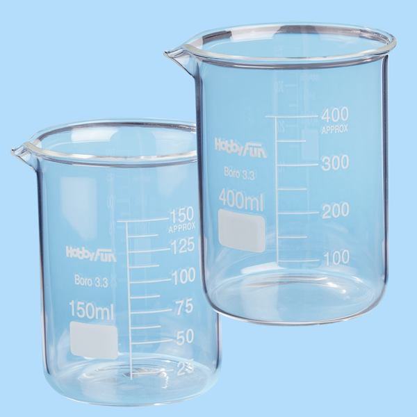 SOAPYfun Messbecher aus Glas 150 oder 400 ml