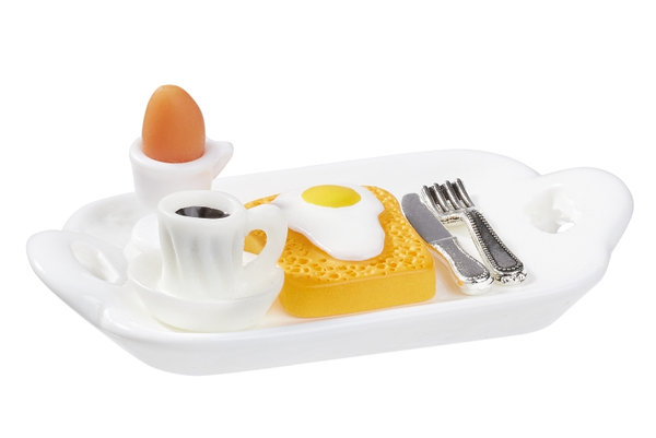 Frühstück, 5,2 x 3,2 cm, 5 teilig